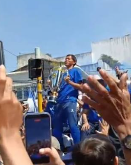 Persib Bandung Juara Disambut Pawai Meriah Bobotoh
